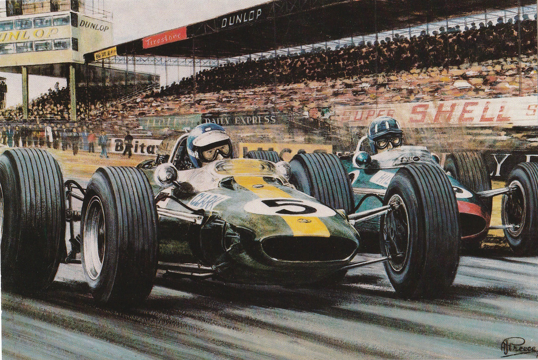 Clark and Hill Silverstone 1965