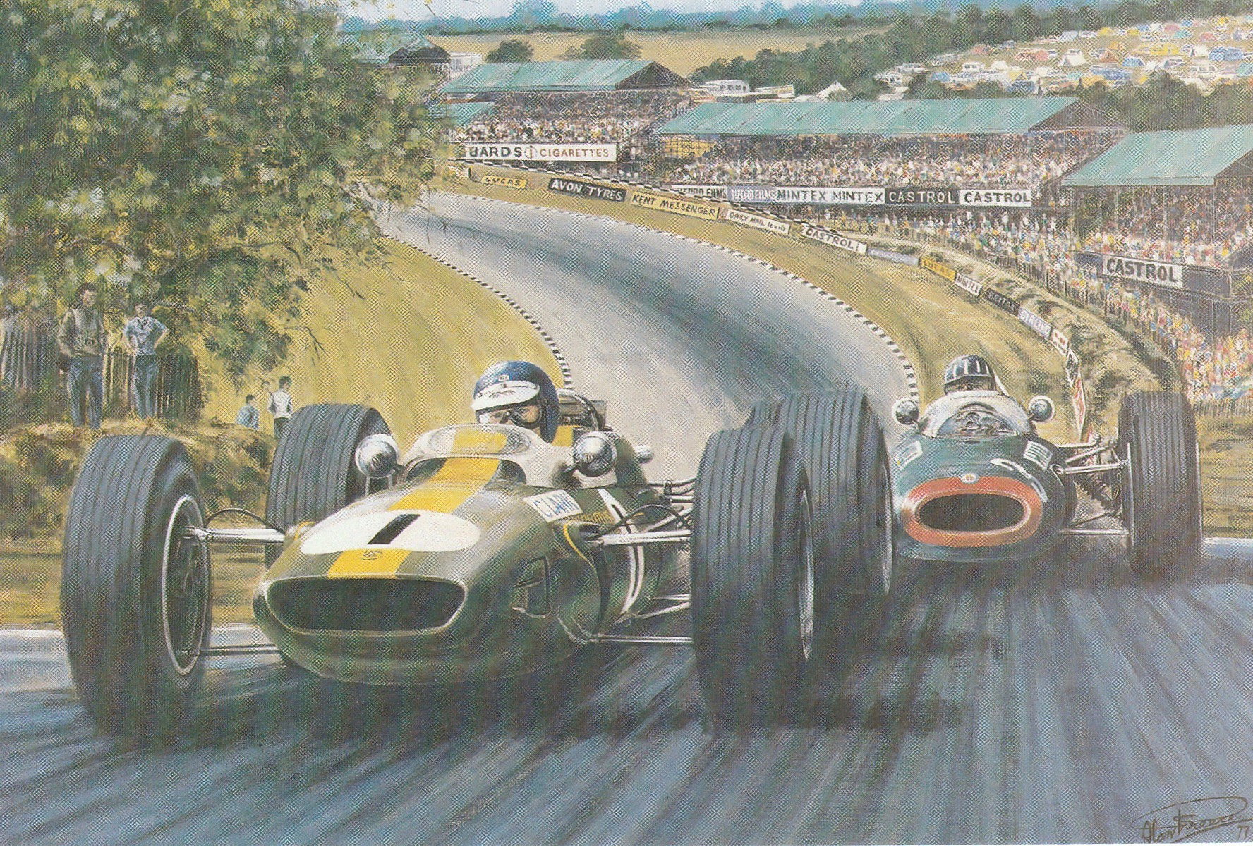 Clark and Hill Brands Hatch 1964