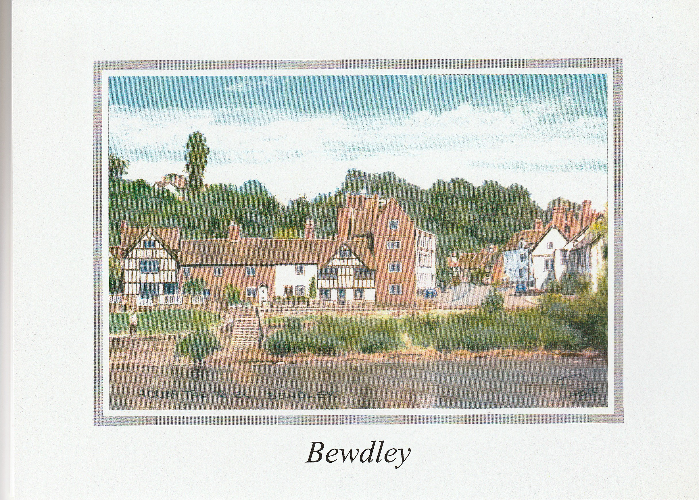 Bewdley across the river